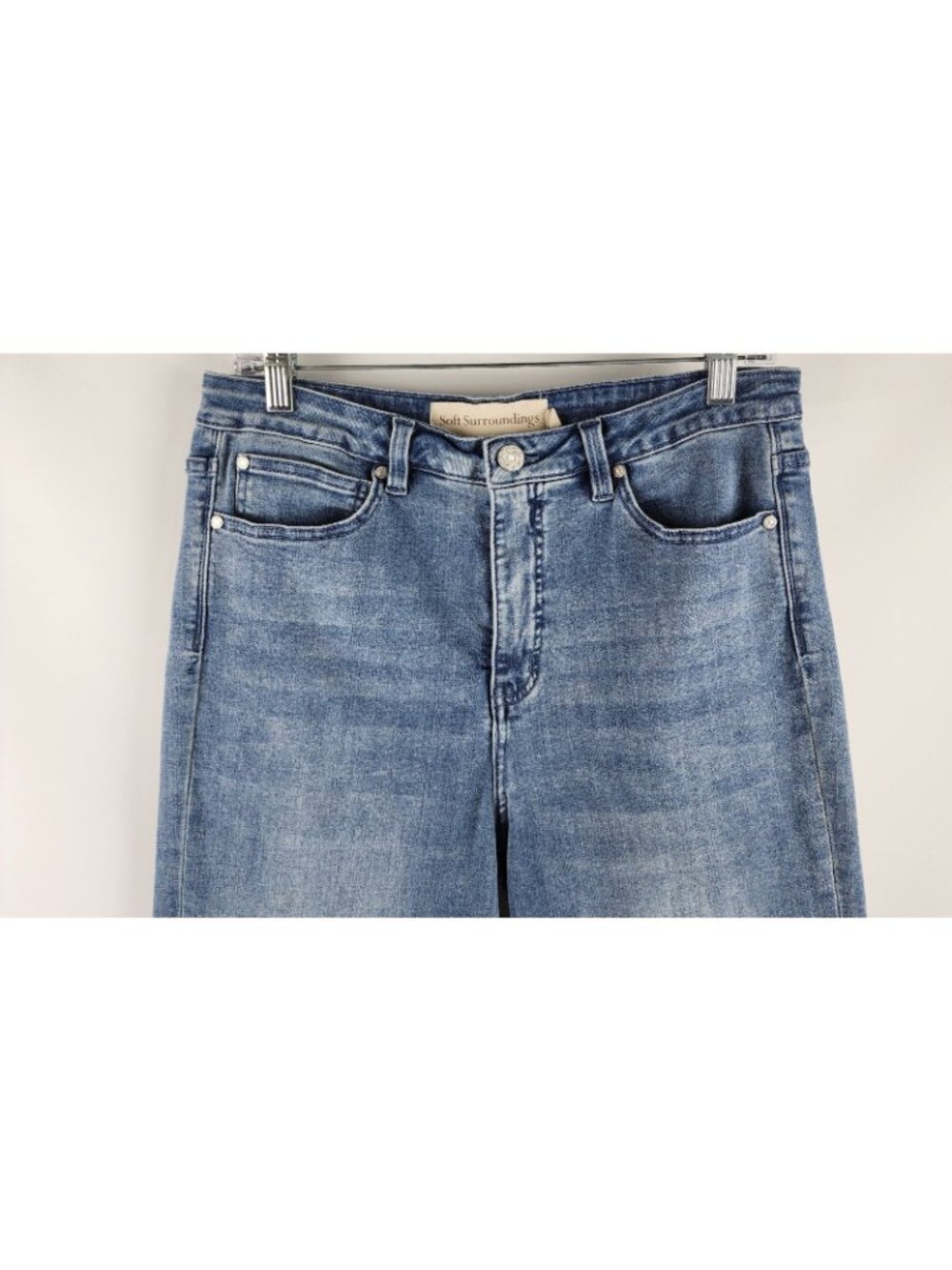 Soft Surroundings Jeans Womens 12 Blue The Ultimate Bootcut Denim (30x30) - Picture 2 of 9